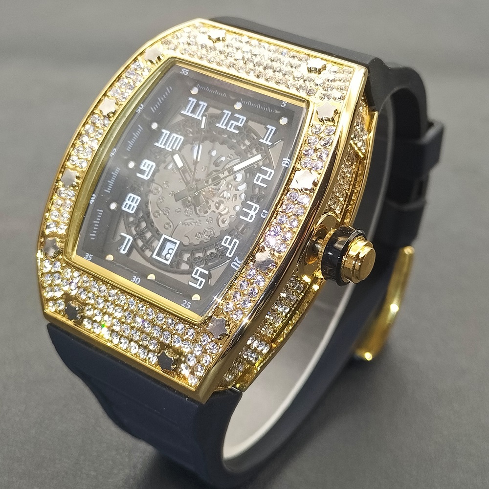 Luxury Watch Rubber Strap - MISSFOX Mới Nam Đồng Hồ Đeo