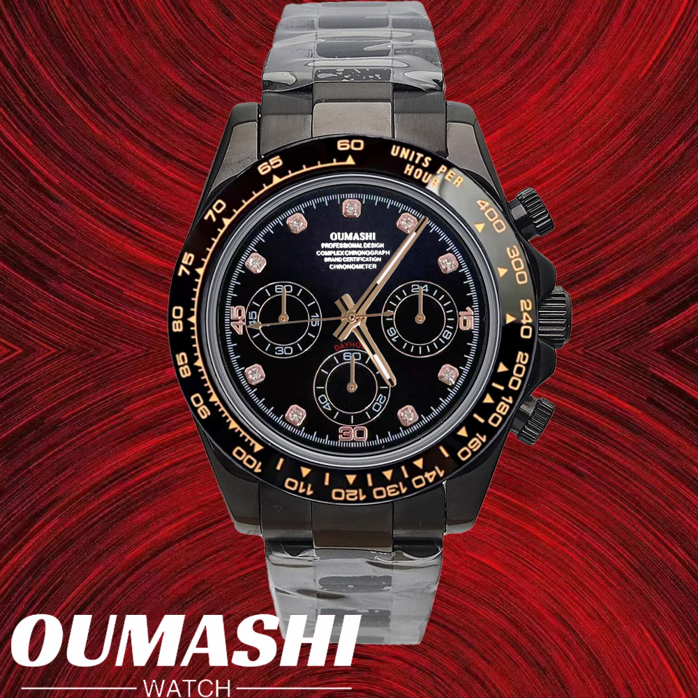 Luxury Watch Leather - VK63 watches 39.3mm Luxury Watch Men's