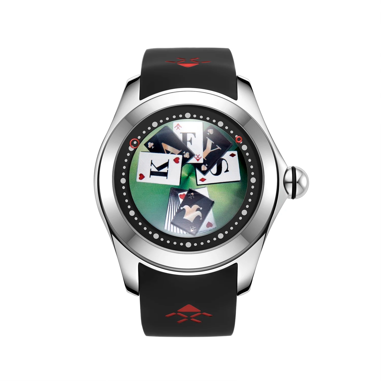 Luxury Watch Rubber Strap - KAFYASE Men Automatic Watch 46mm Luxury