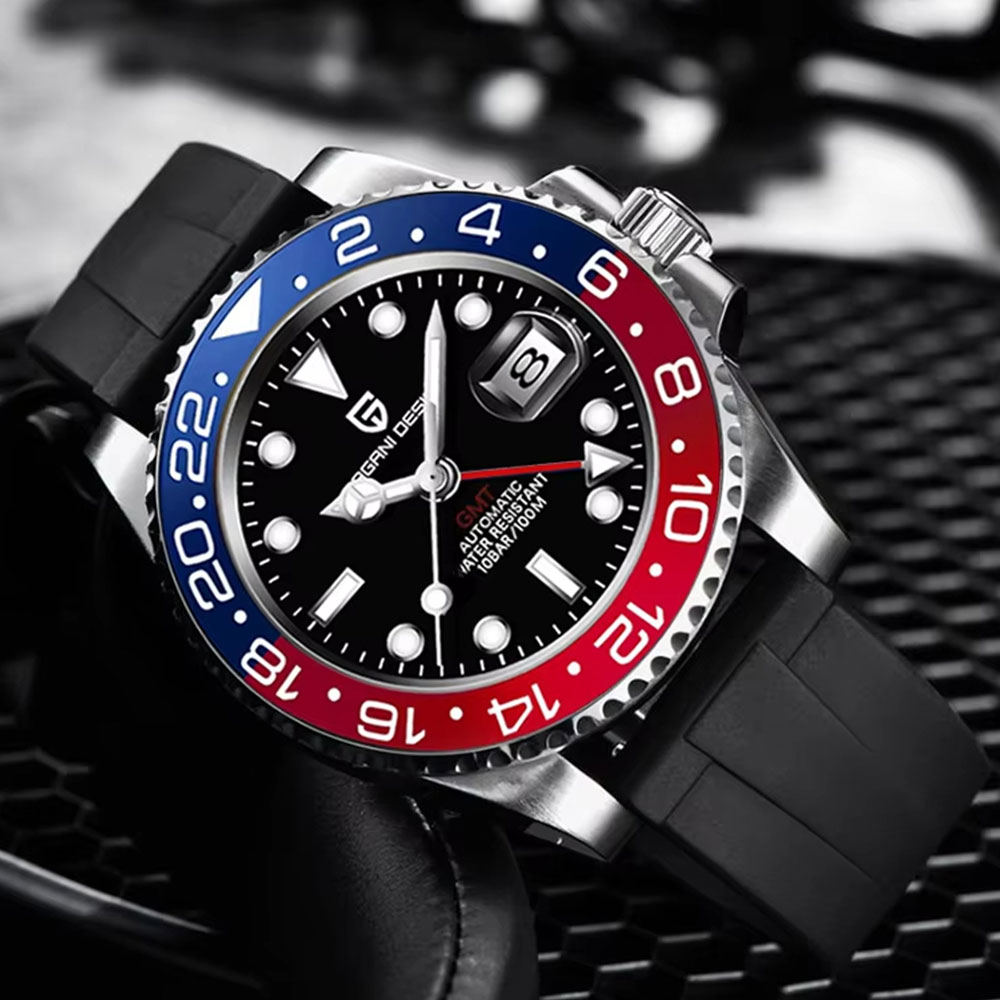 40mm PAGANI DESIGN GMT Men Wat - đánh giá và giá Luxury Watch La