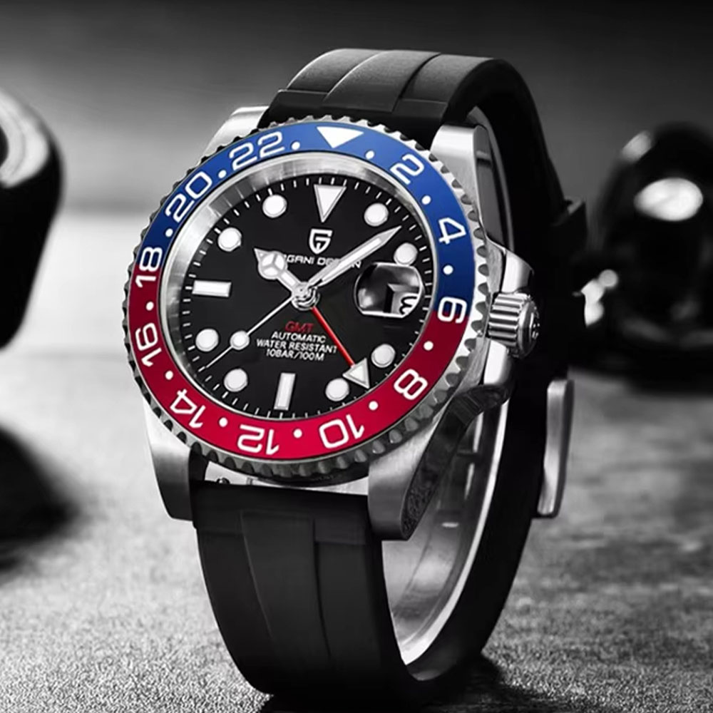 40mm PAGANI DESIGN GMT Men Wat - đánh giá và giá Luxury Watch La