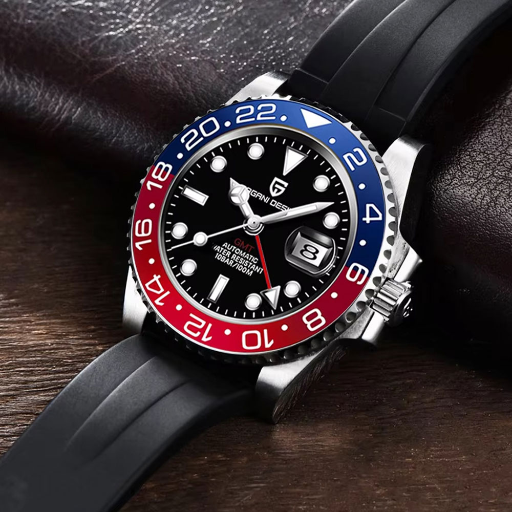 40mm PAGANI DESIGN GMT Men Wat - đánh giá và giá Luxury Watch La