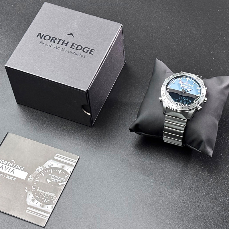 NORTH EDGE Mens Dive Watch Mil - đánh giá và giá Compass Watch Luxury