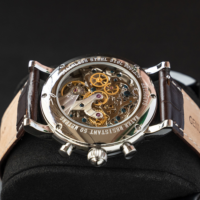 Sugess Cơ Nam Dây Hải Âu Phong - đánh giá và giá Moonphase Complication Watch