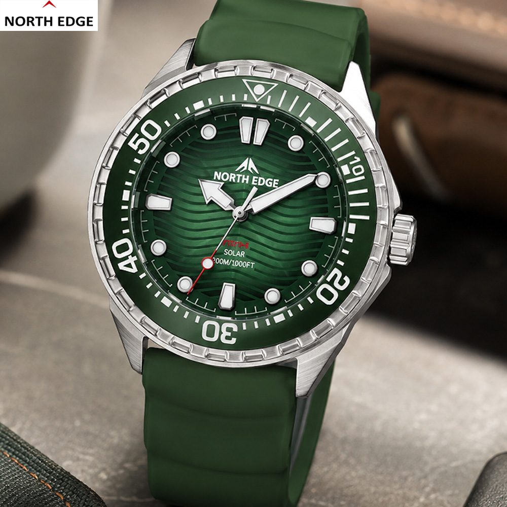 NORTH EDGE TRITON Outdoor Mili - đánh giá và giá Compass Watch Luxury