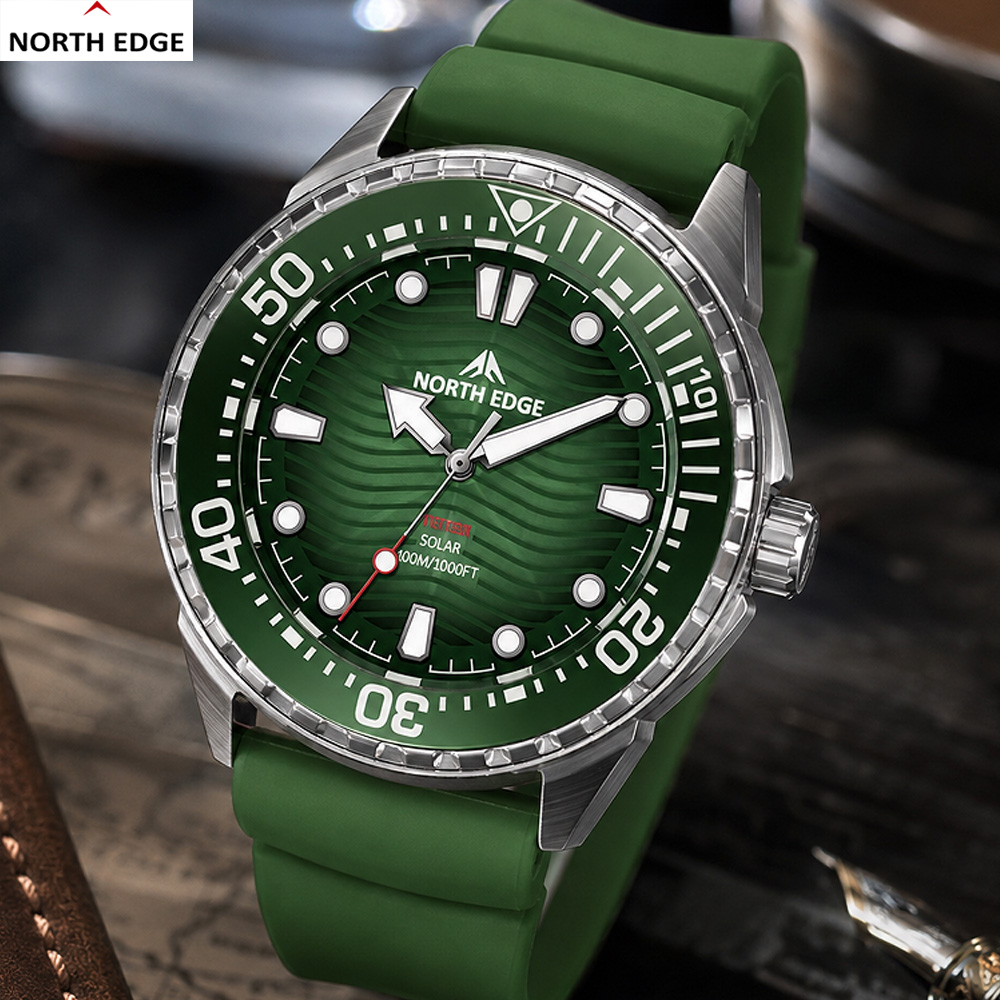 NORTH EDGE TRITON Outdoor Mili - đánh giá và giá Compass Watch Luxury
