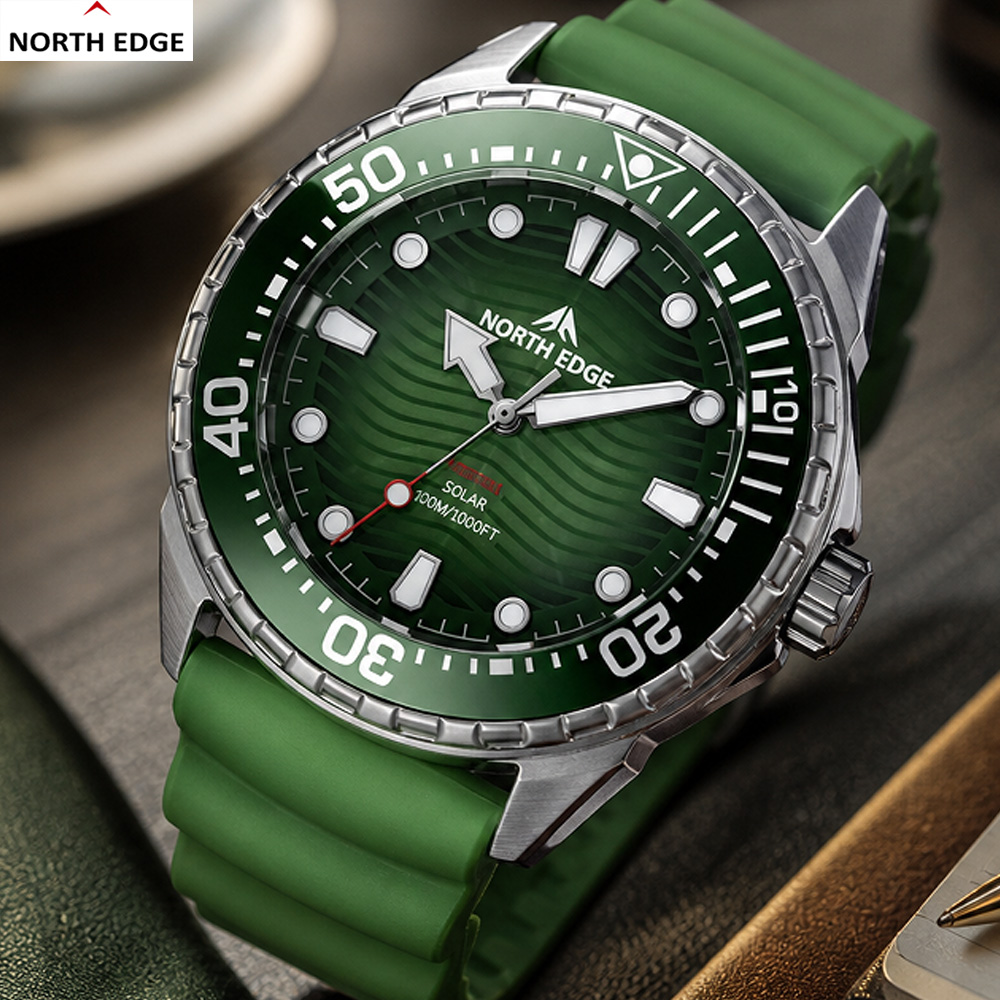 NORTH EDGE TRITON Outdoor Mili - đánh giá và giá Compass Watch Luxury