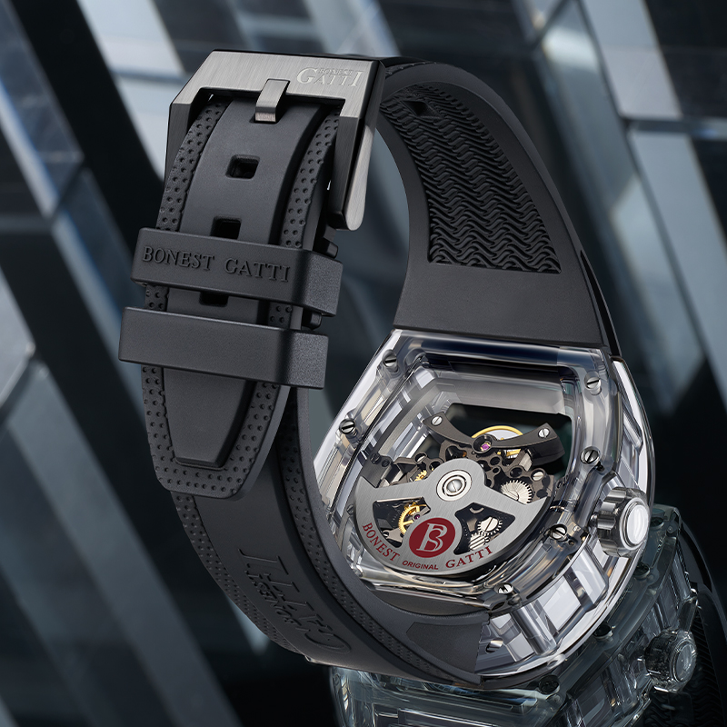 BONEST GATTI Luxury Men Multi- - đánh giá và giá Luxury Watch Rubber Strap