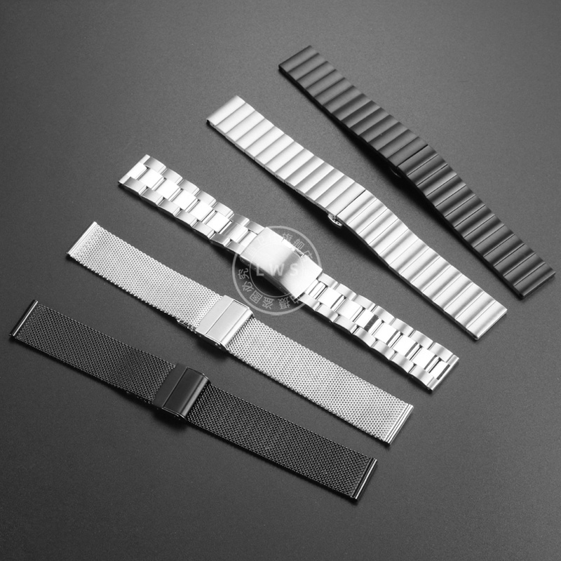 Solid steel watch strap wristb - đánh giá và giá Moonphase Complication Watch