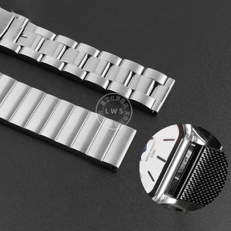 Solid steel watch strap wristb - đánh giá và giá Moonphase Complication Watch