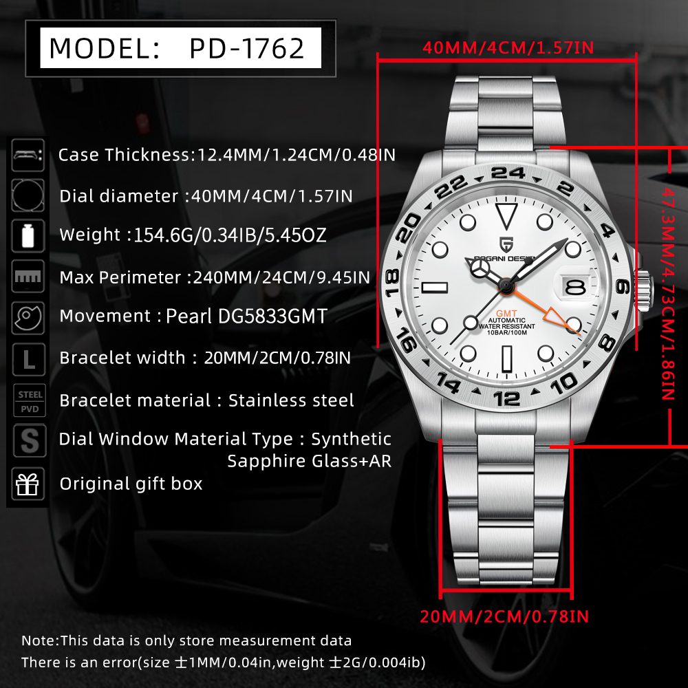 2026 new PAGANI DESIGN DG5833  - đánh giá và giá Luxury Watch La