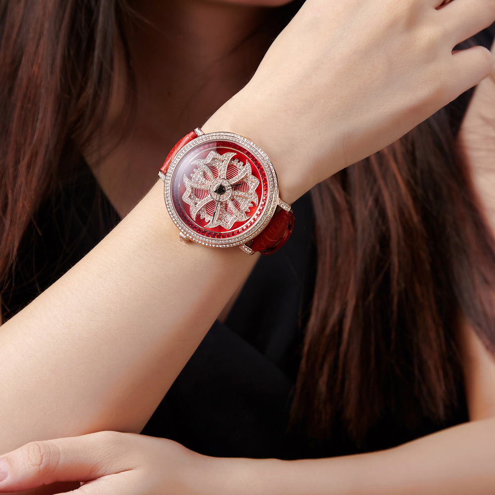 Luxury Davena Spin Snow Flower - đánh giá và giá Luxury Watch In Japan