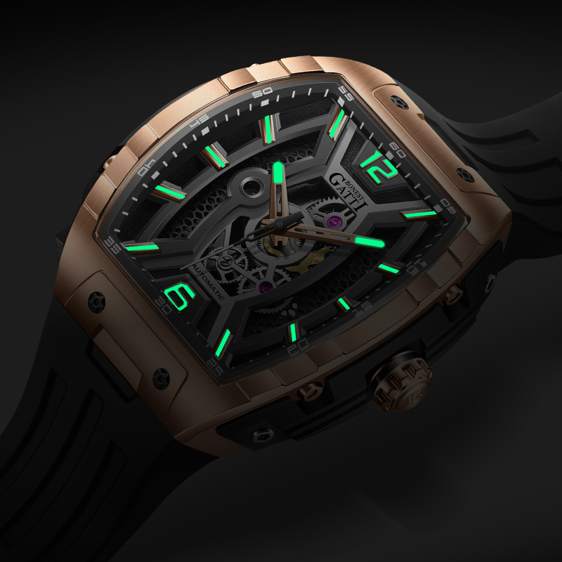BONEST GATTI Germany Automatic - đánh giá và giá Luxury Watch Rubber Strap