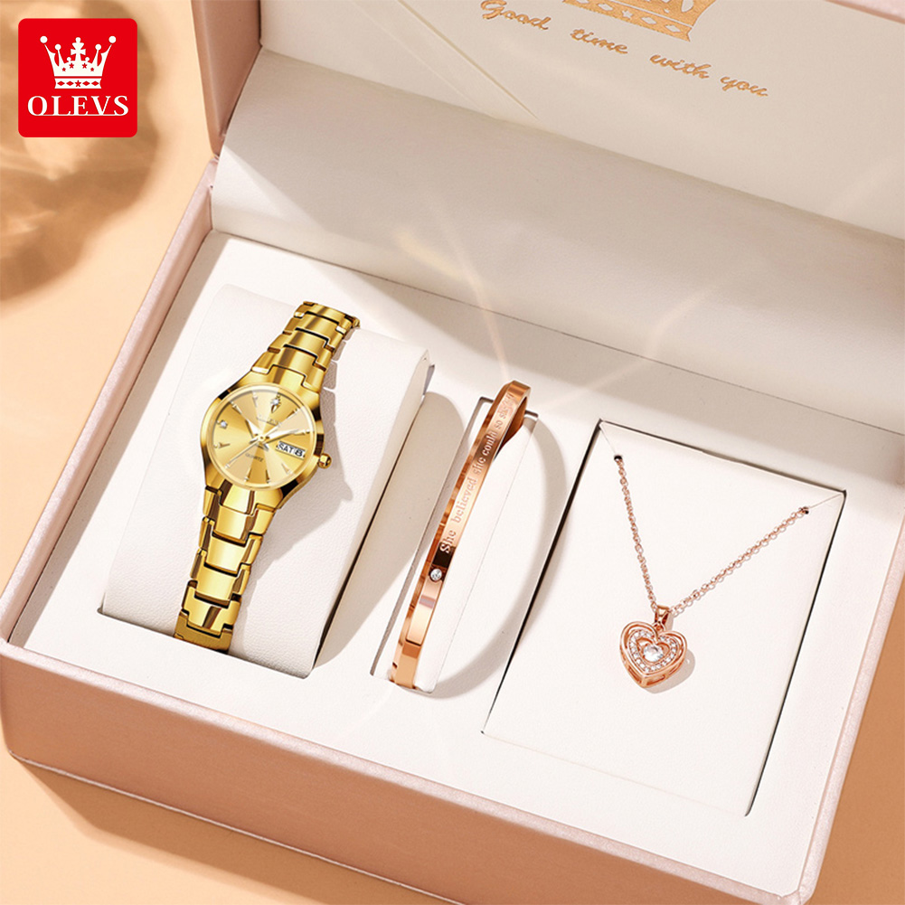 OLEVS Ladies Watch 8697 Luxury - đánh giá và giá Luxury Watch For Women