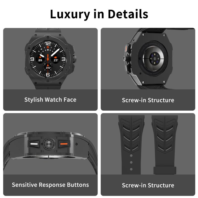 Luxury Metal Modification Kit  - đánh giá và giá Luxury Watch Rubber Strap