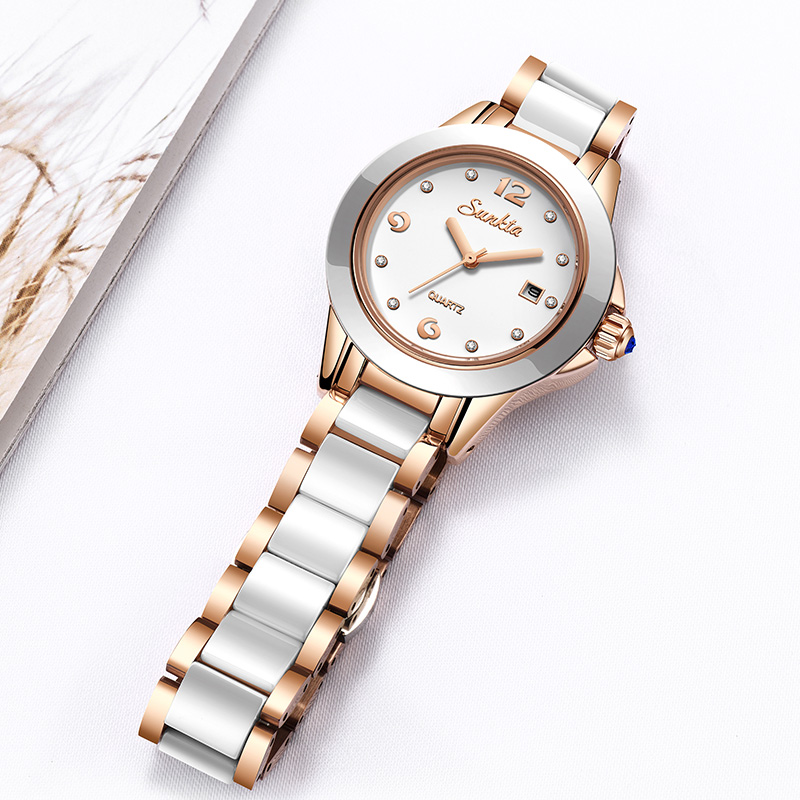 Sunkta Fashion Casual Quartz W - đánh giá và giá Luxury Watch For Women