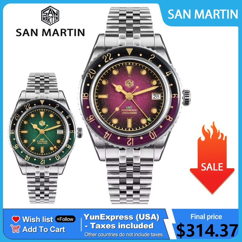 2025 New San Martin SN0134G Me - đánh giá và giá Luxury Watch La