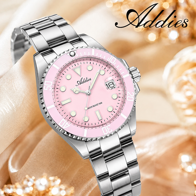 ADDIES 36mm 50m Waterproof Wom - đánh giá và giá Luxury Watch For Women
