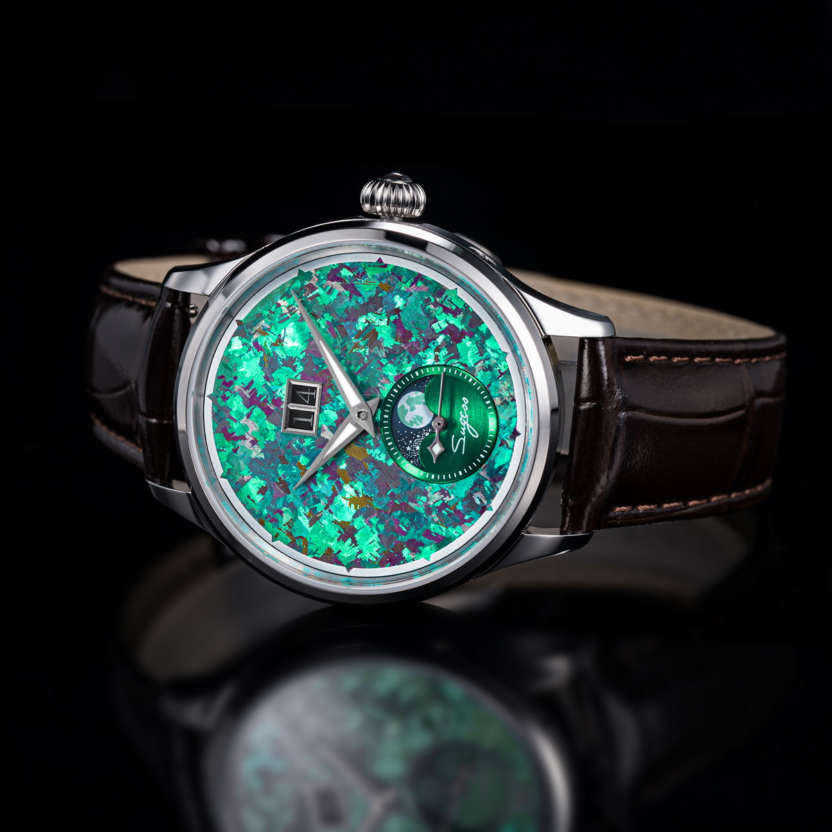 Sugess Watch of Men Moonphase  - đánh giá và giá Moonphase Complication Watch
