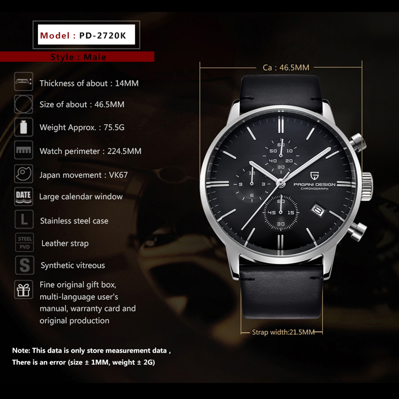 2026 New PAGANI DESIGN Brand L - đánh giá và giá Luxury Watch Low Price