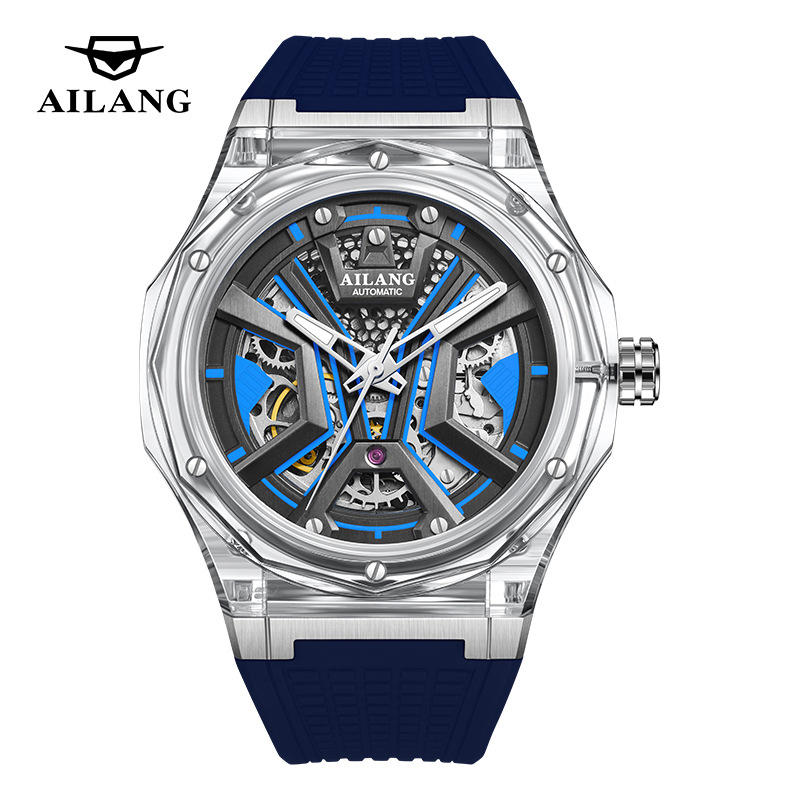 AILANG Brand Sports Men Mechan - đánh giá và giá Luxury Watch Rubber Strap