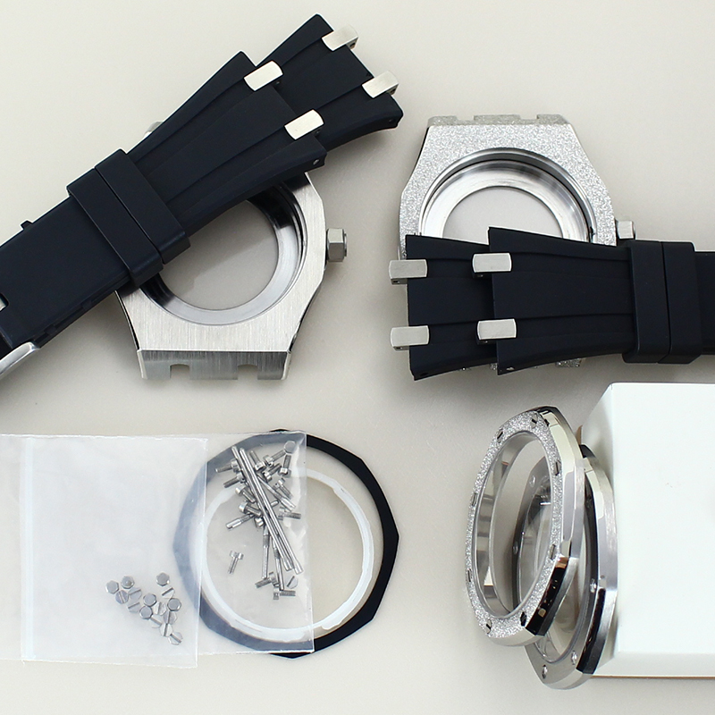 silvery 41mm Luxury Men Watch  - đánh giá và giá Luxury Watch Rubber Strap
