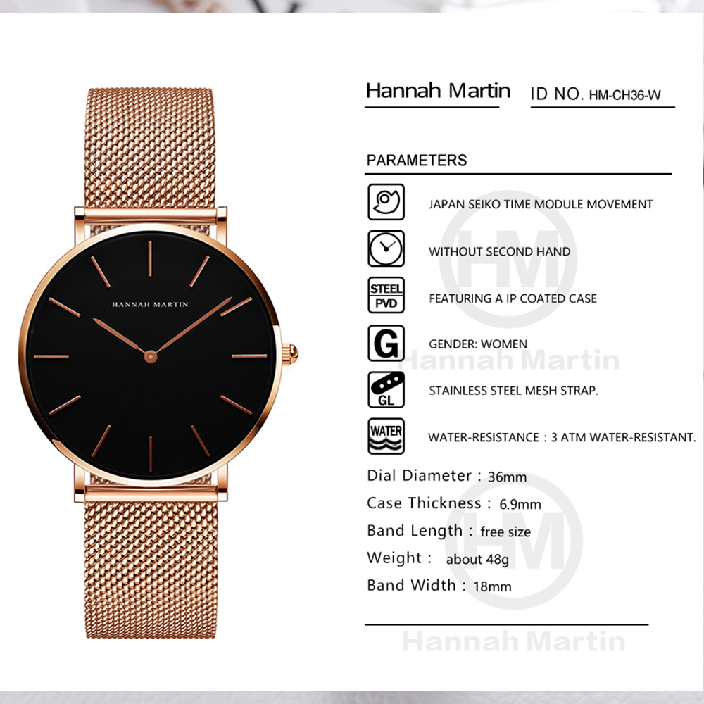 Hannah Martin Top Brand Luxury - đánh giá và giá Luxury Watch In Japan