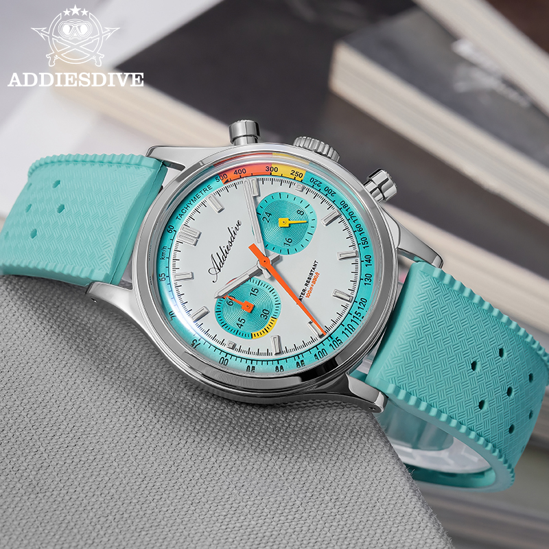 ADDIESDIVE NEW Multifunction C - đánh giá và giá Luxury Watch Rubber Strap