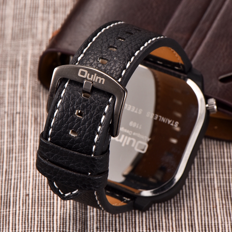 Oulm Đen Cổ Điển Thường Đồng H - đánh giá và giá Compass Watch Luxury