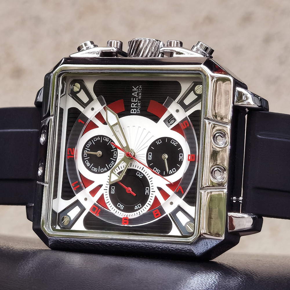 New Luxury Top Brand Chronogra - đánh giá và giá Luxury Watch Rubber Strap