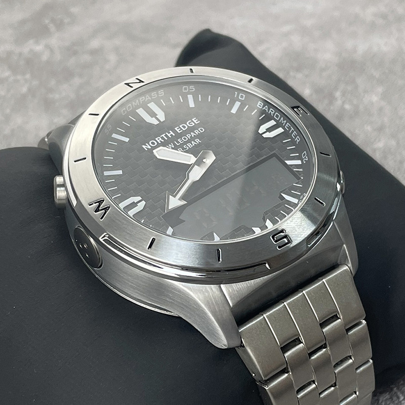 NORTH EDGE Men's Sports Digita - đánh giá và giá Compass Watch Luxury