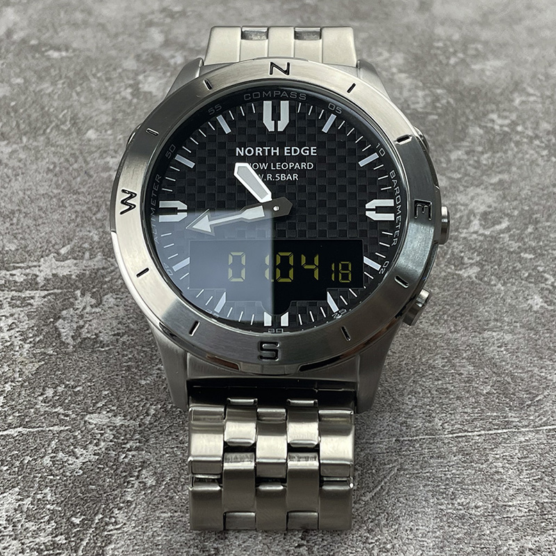 NORTH EDGE Men's Sports Digita - đánh giá và giá Compass Watch Luxury