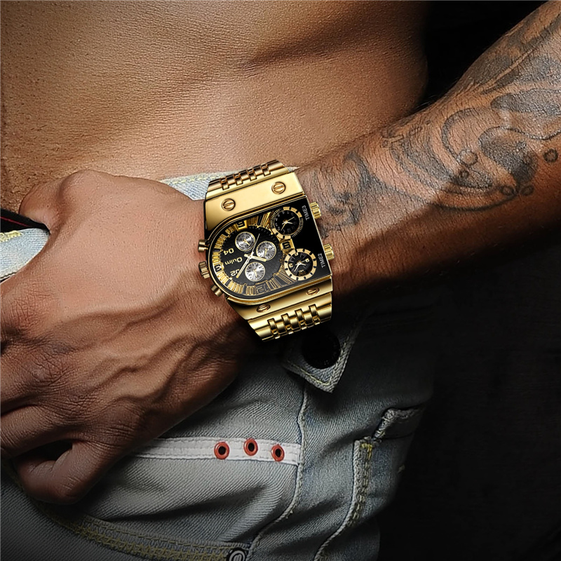 2022 Thương Hiệu Mới Oulm Quar - đánh giá và giá Luxury Watch Low Price