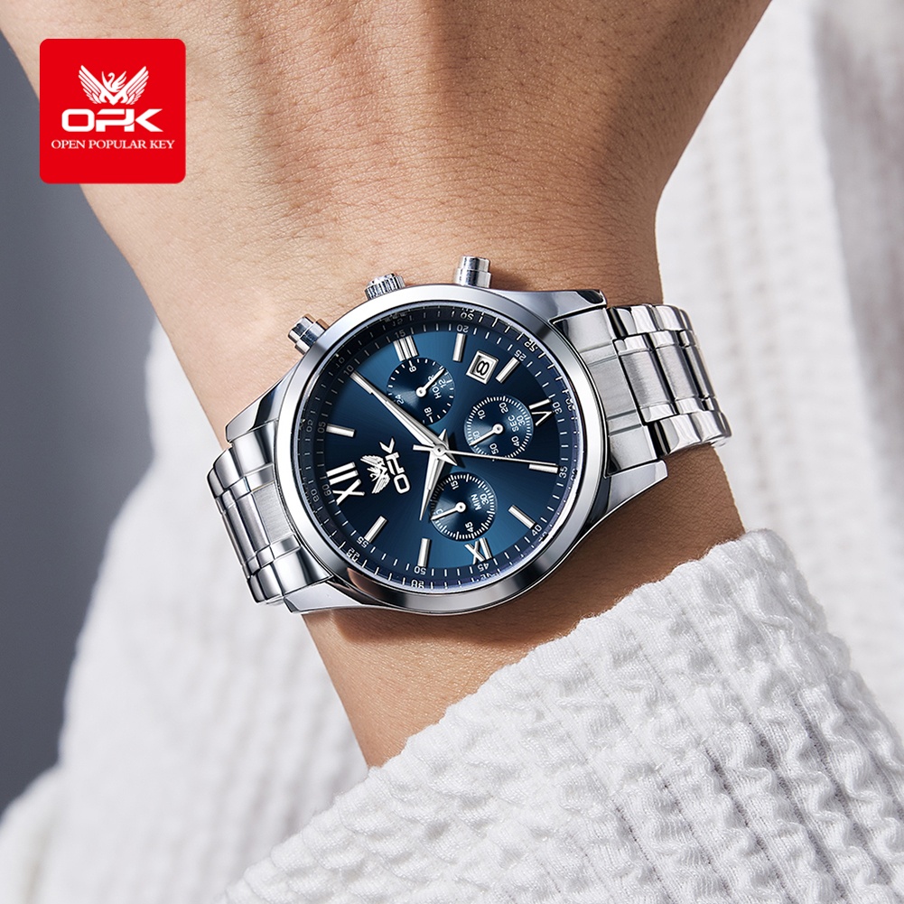 OPK 6052 Mens Watch Automatic  - đánh giá và giá Luxury Watch Leather