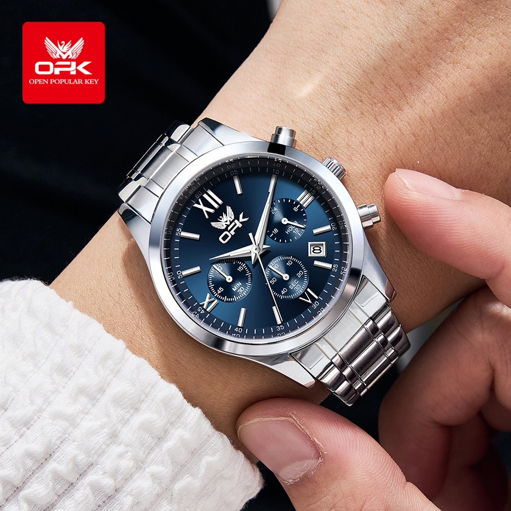 OPK 6052 Mens Watch Automatic  - đánh giá và giá Luxury Watch Leather