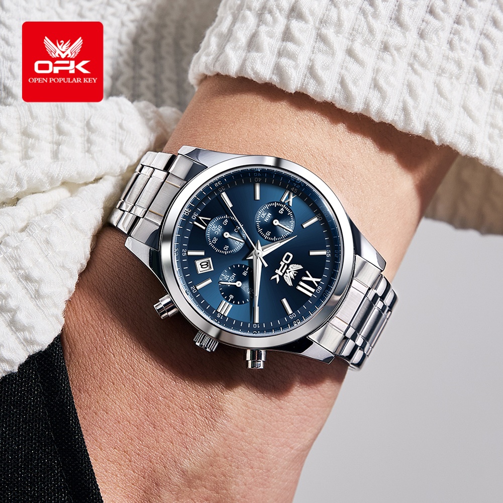 OPK 6052 Mens Watch Automatic  - đánh giá và giá Luxury Watch Leather