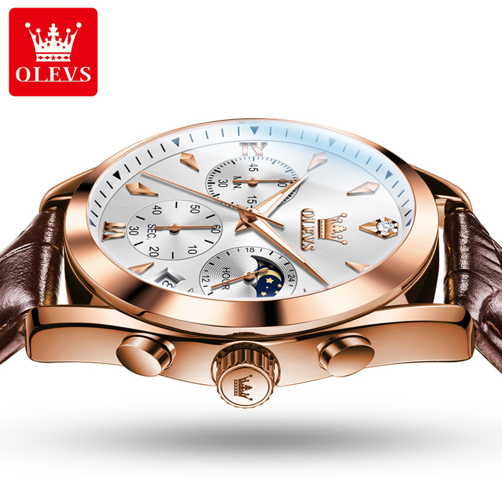 OLEVS Brand New Fashion Quartz - đánh giá và giá Luxury Watch Low Price