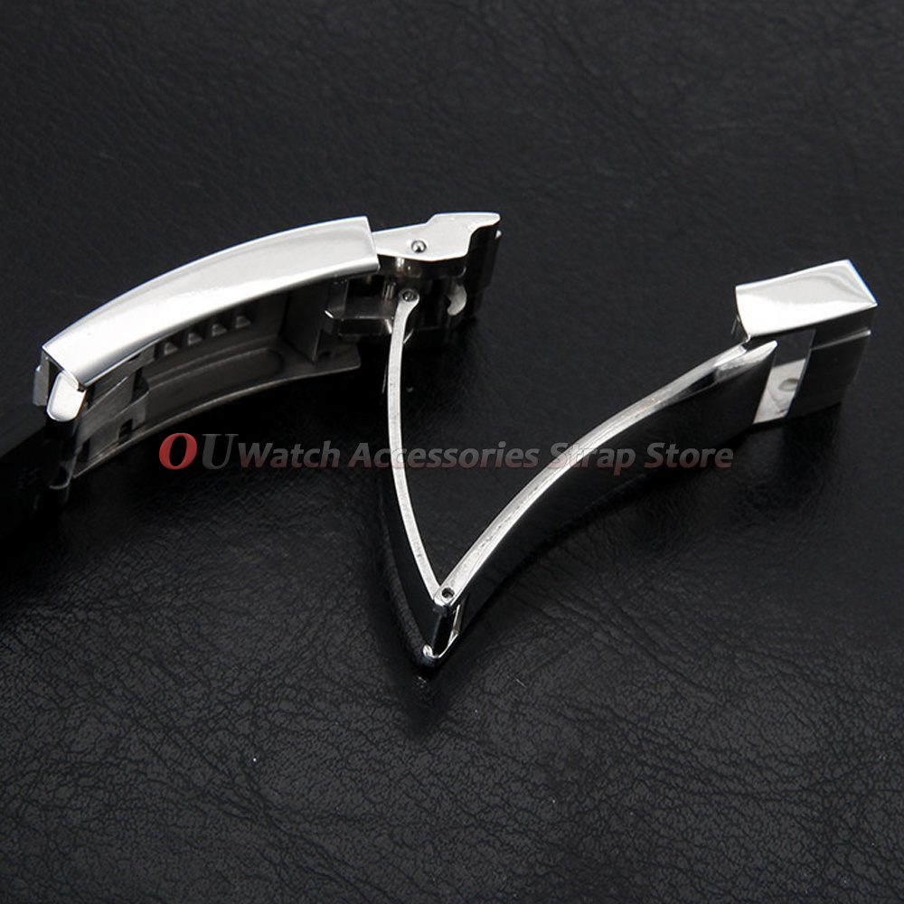 9mmx16mm Stainless Steel Deplo - đánh giá và giá Luxury Watch Gold